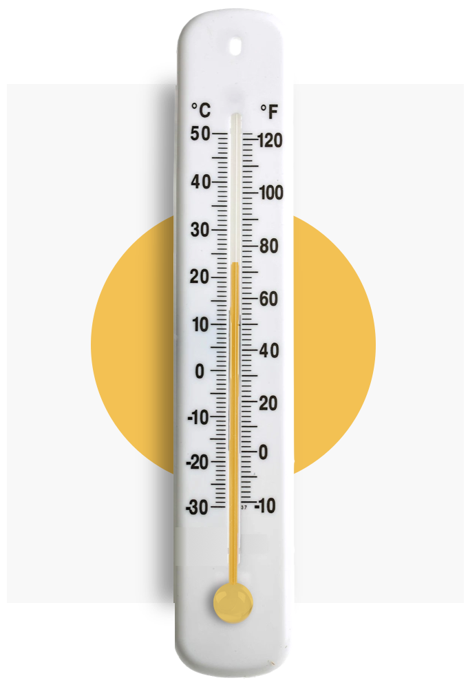 A thermometer